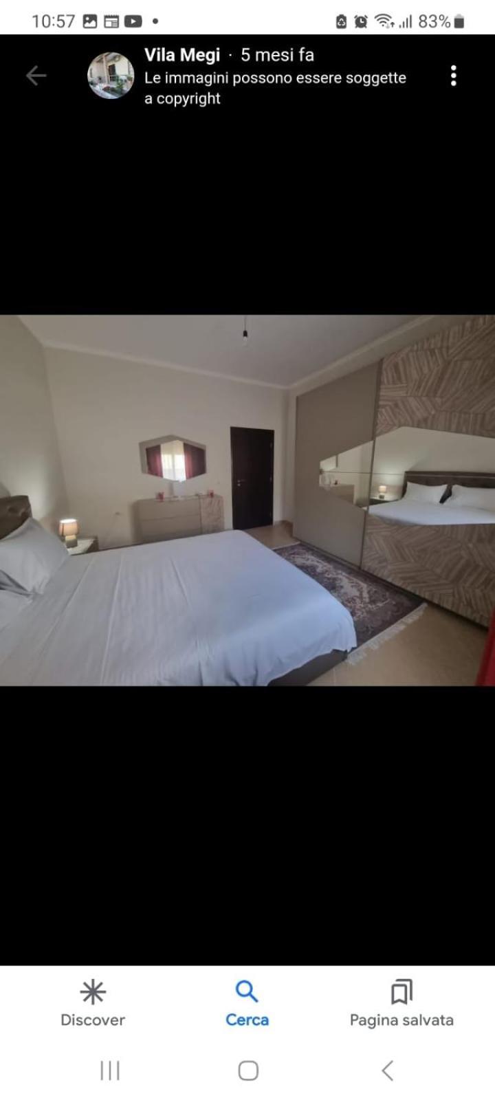 Vila Megi-Rent Room Вльора Екстер'єр фото